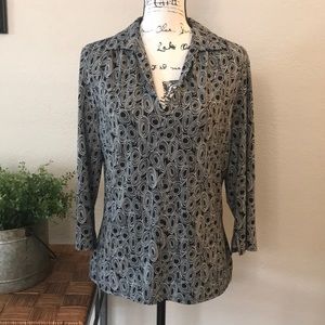 ⬇️ Studio M - Women’s 3/4 Sleeve Shirt Size: M